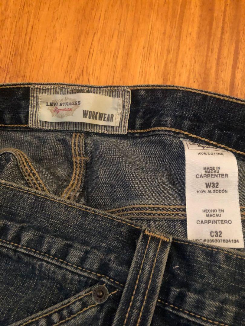 100 cotton levi jeans