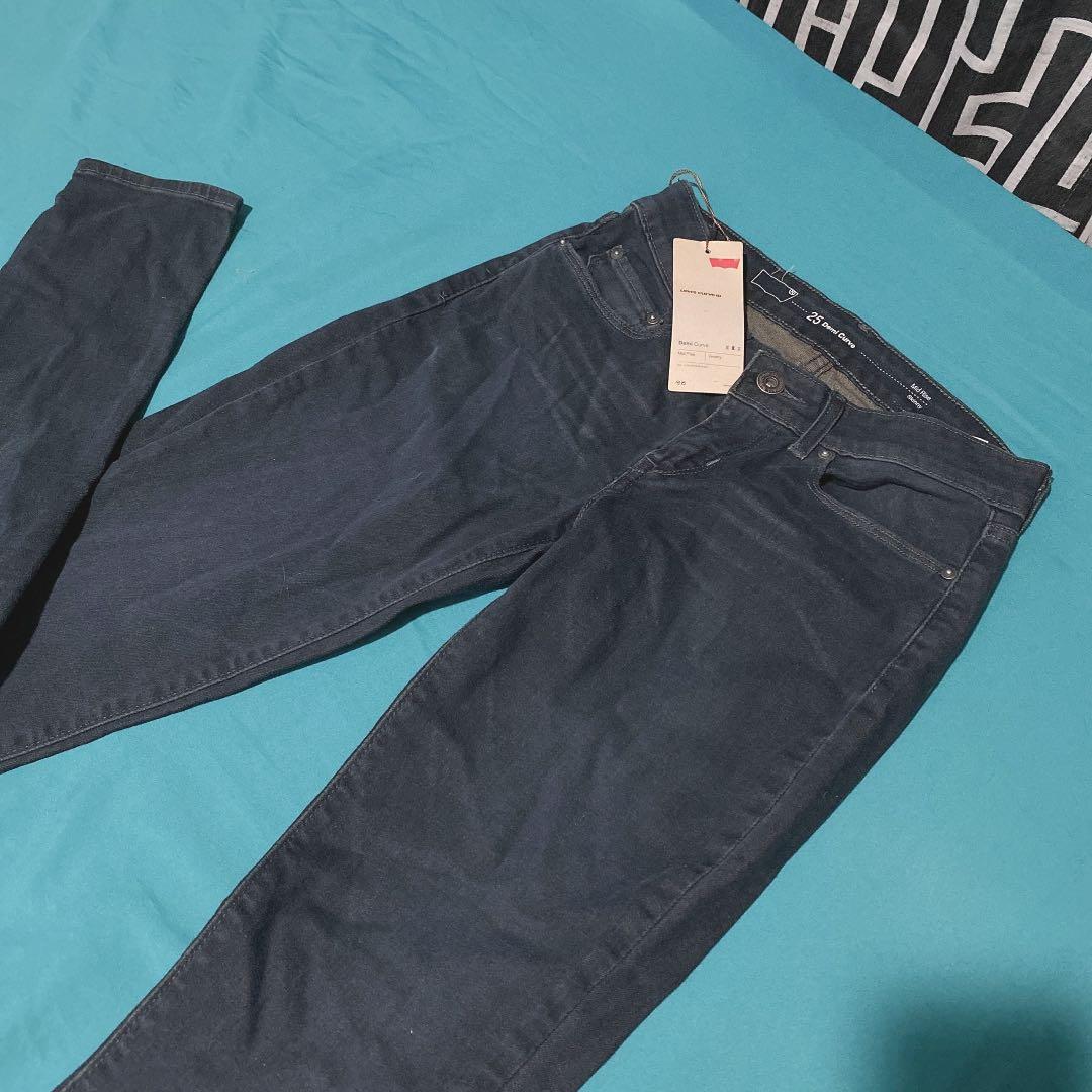 levi's mid rise skinny jeans
