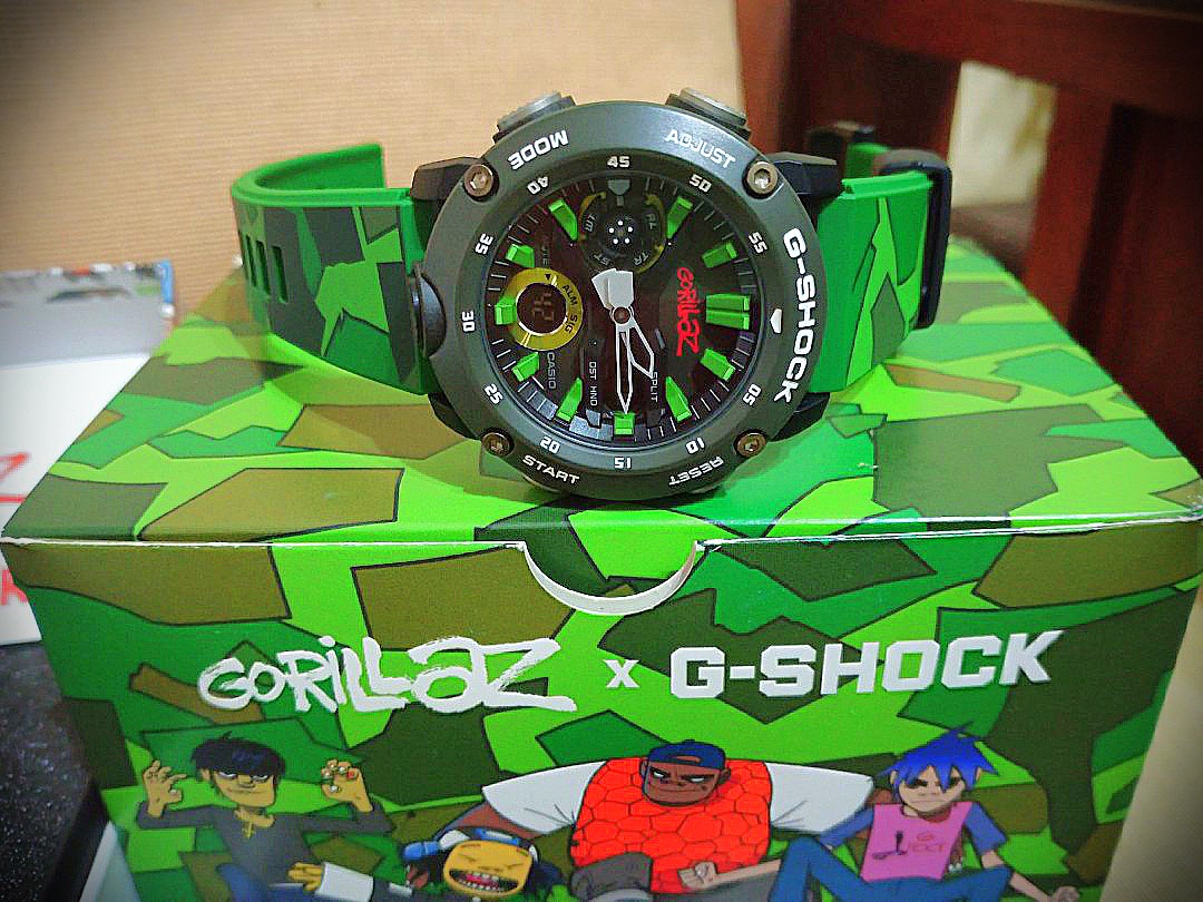 G shock gorillaz harga sales