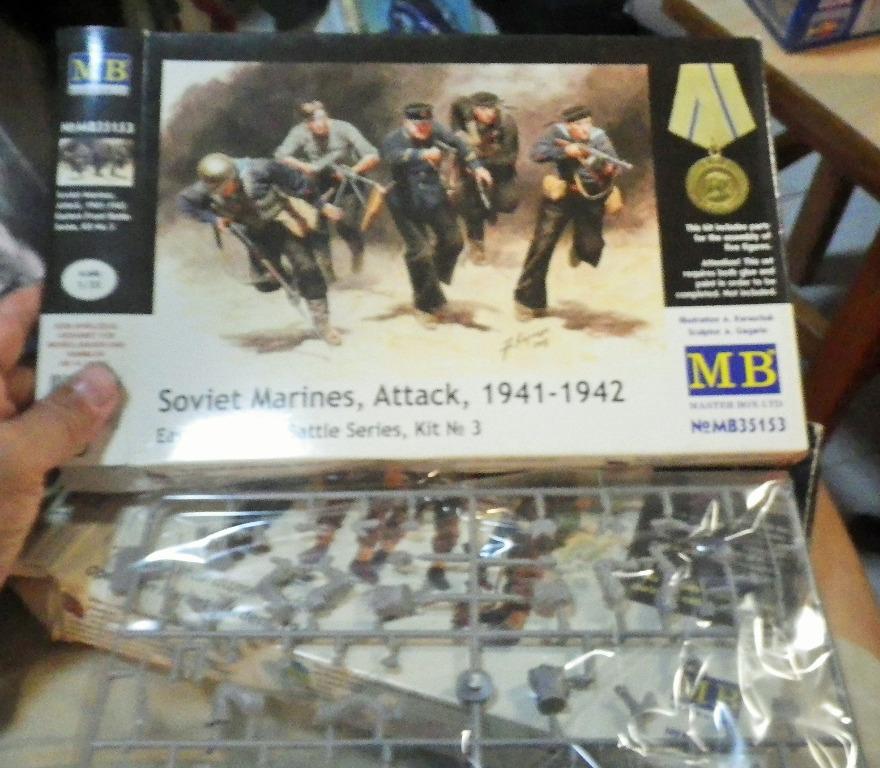 Modellini Seconda Guerra Mondiale Masterbox Soviet Marines 1:35 ...