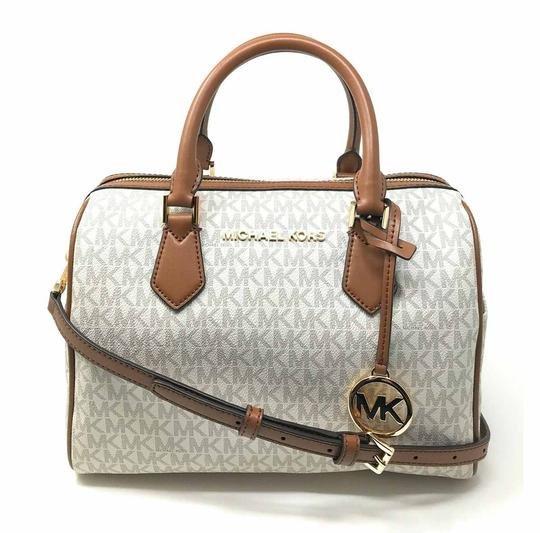 michael kors duffle satchel