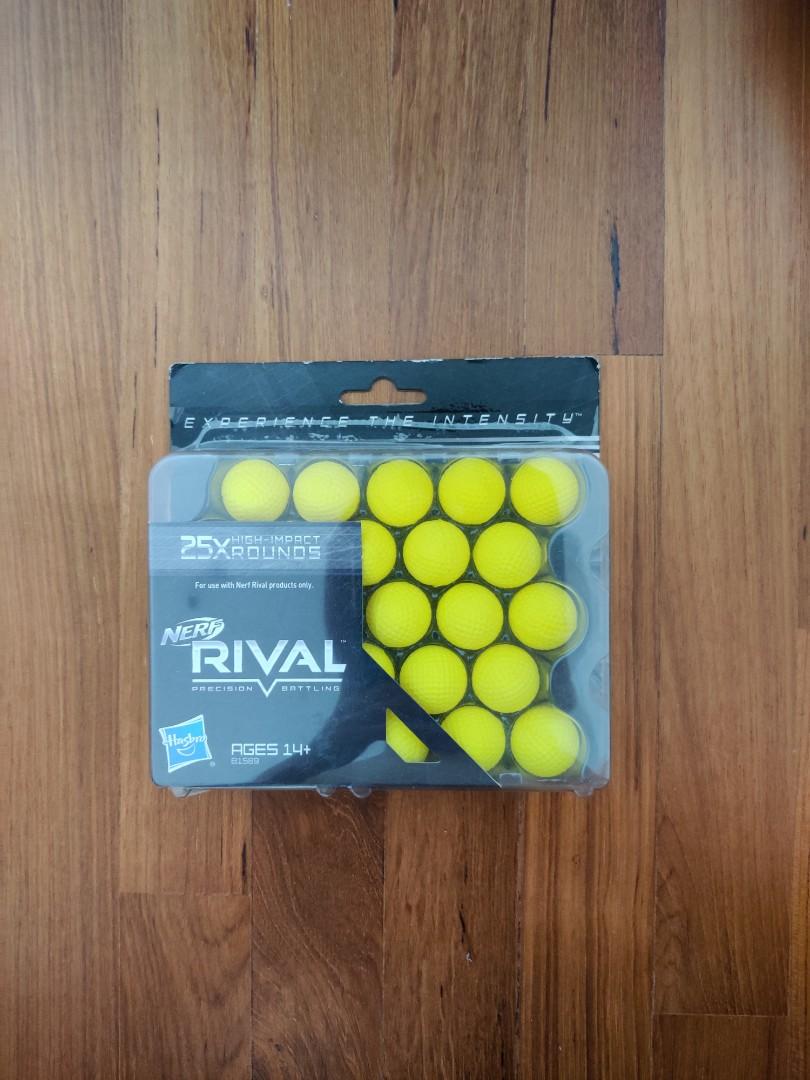 Nerf Mini Rival Rounds Nerf rival 25x high-impact rounds, Hobbies & Toys, Toys & Games on ...