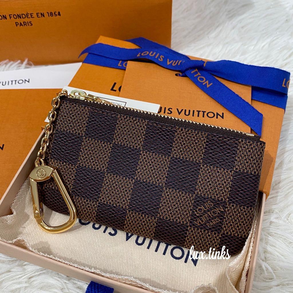 Louis Vuitton Pochette Cles, Damier Eben