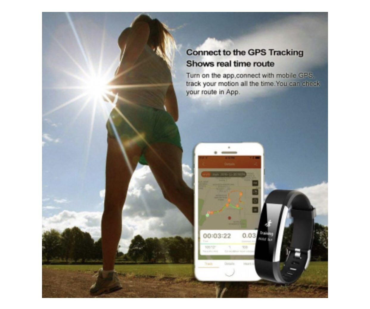 NEW Lintelek Fitness Tracker Lintelek ID130Plus HR Fitness