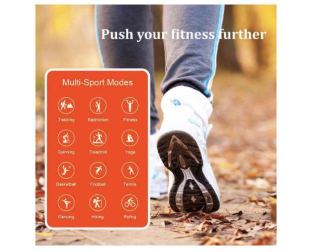 NEW Lintelek Fitness Tracker Lintelek ID130Plus HR Fitness