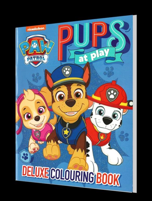 Nickelodeon Paw Patrol Pups At Play English Coloring Book Activity Book Children S Book Books Children S Books On Carousell