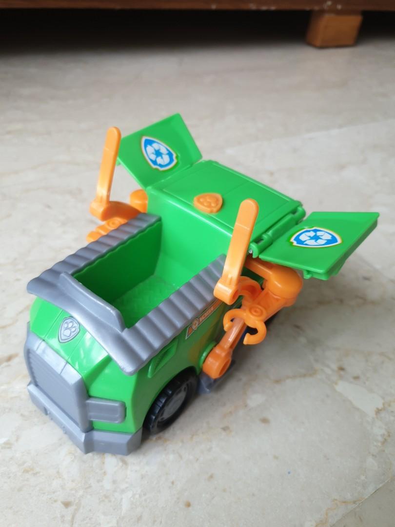 paw patrol rocky truck toy