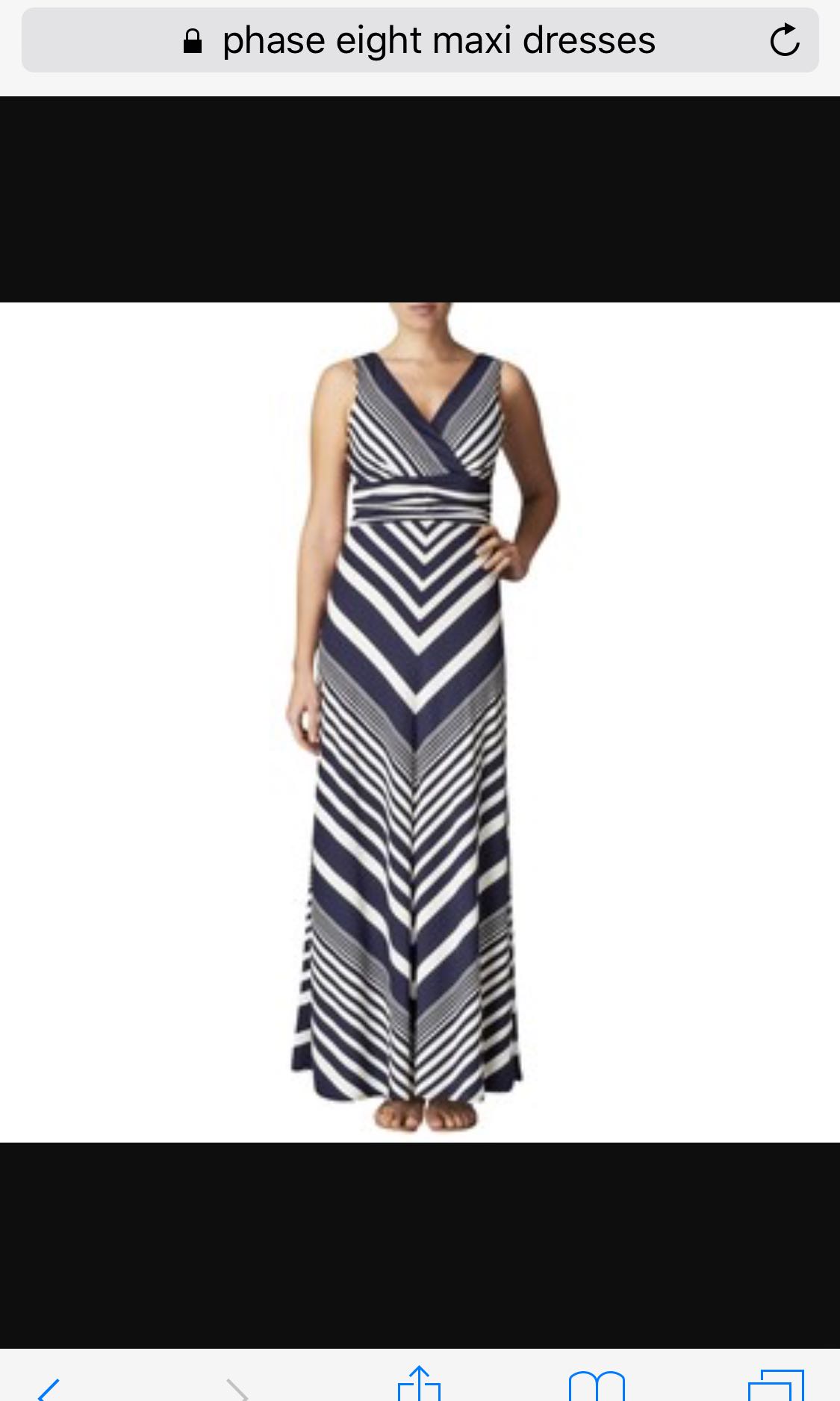 Phase eight deals navy maxi dress