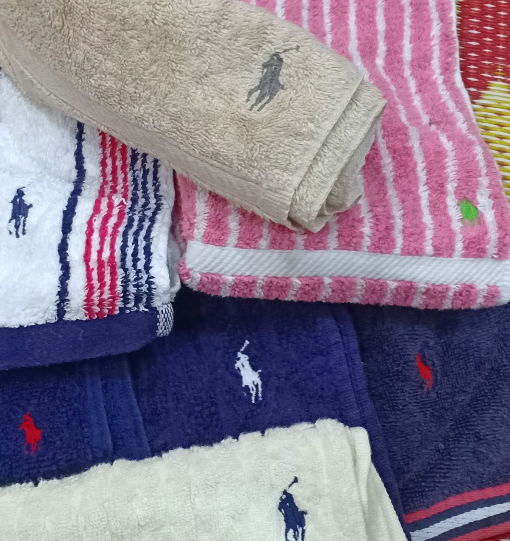 Polo ralph lauren towel collection, Luxury, Accessories on Carousell