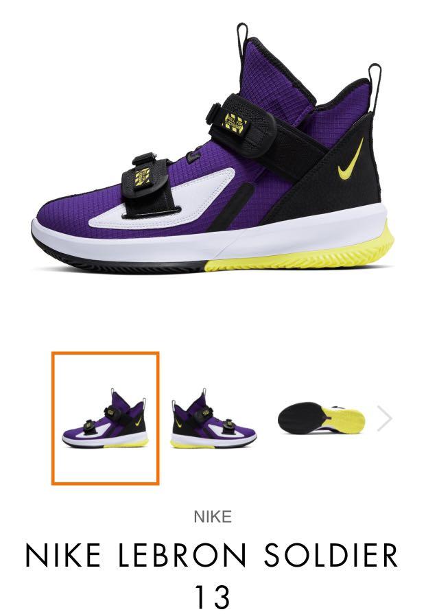 lebron soldier 13 colorways