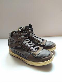 Preloved sepatu anak crocodile model boots resleting samping authentic original