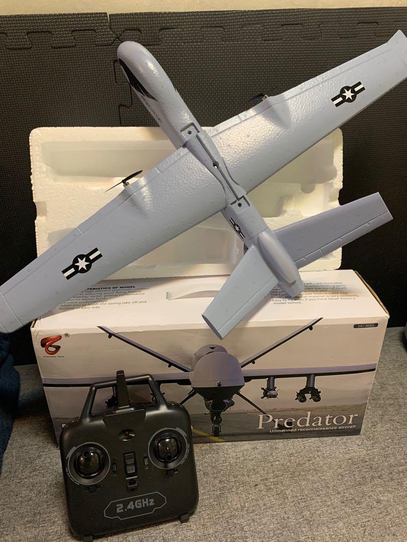 Remote Control Predator Remote control ( PREDATOR ) aircraft, Hobbies & Toys, Toys & Games on ...