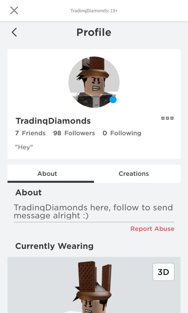 Roblox Account Toys Games Video Gaming Video Games On Carousell - roblox 13 account