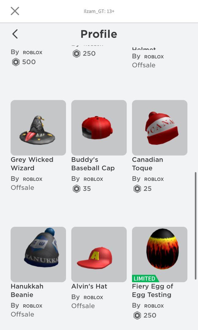 Roblox Account Toys Games Video Gaming Video Games On Carousell - canadian toque roblox