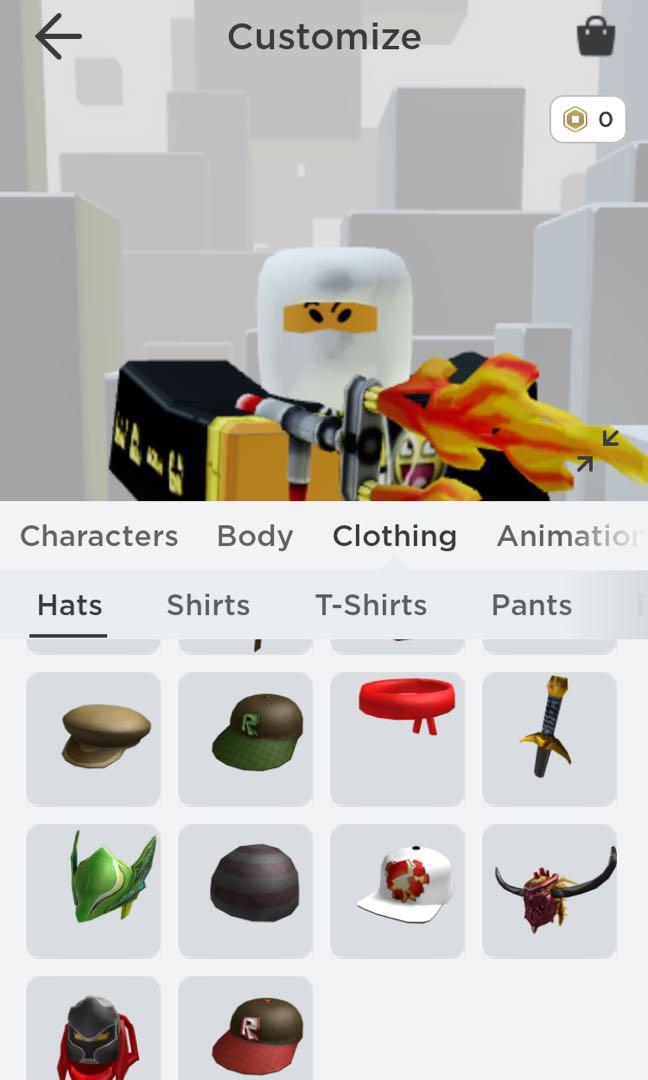 Roblox Account Toys Games Video Gaming Video Games On Carousell - obc shirt read desc roblox