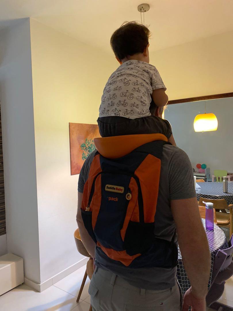 Saddle Baby Backpack
