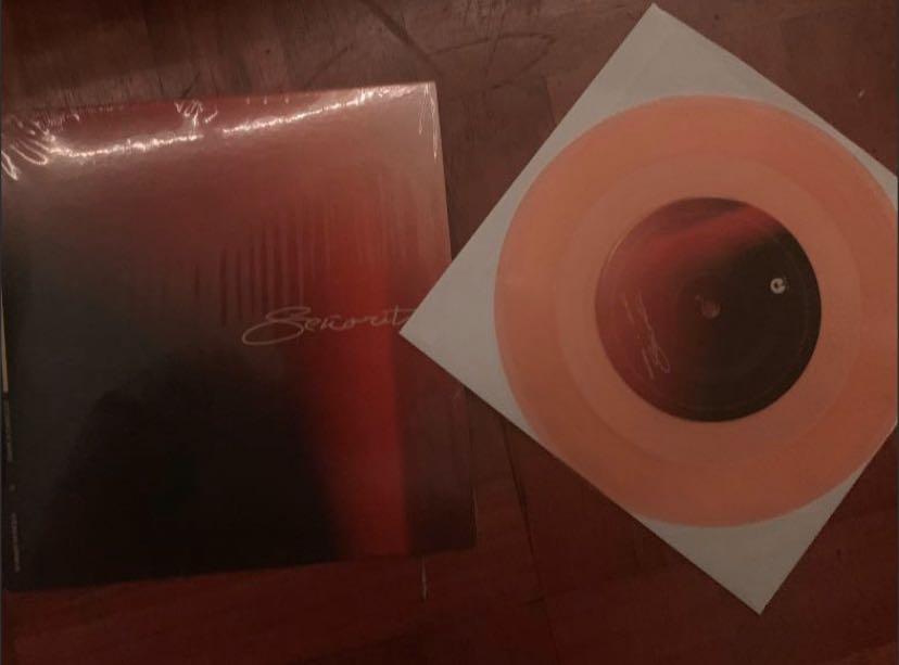 Shawn Mendes Camila Cabella Senorita 7 Single Orange Vinyl Lp Music Media Cds Dvds Other Media On Carousell