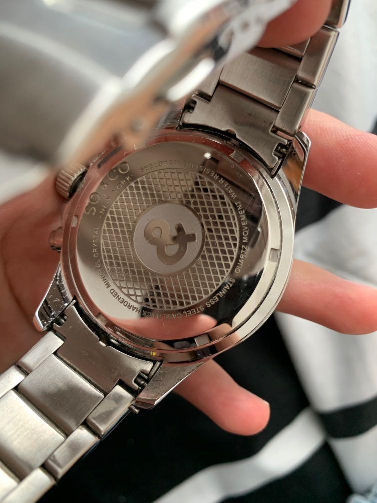 So&co men's top yacht timer watch