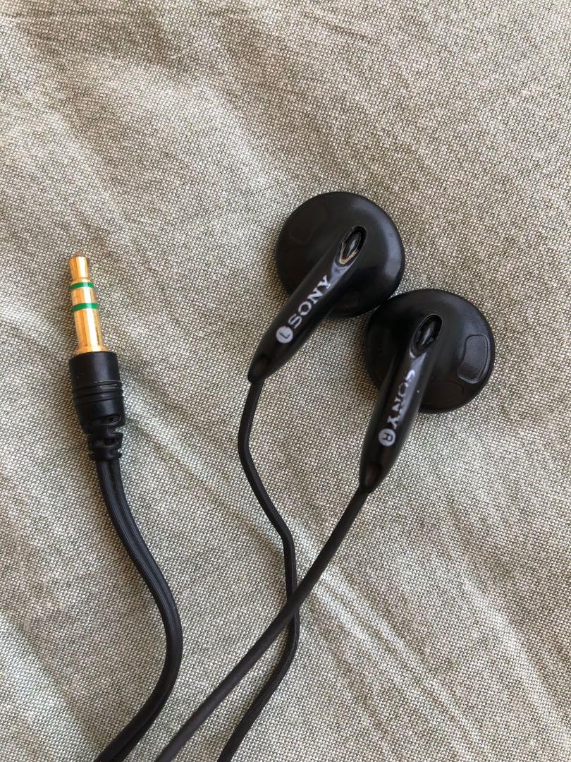 Sony MDR E805 earphone 3. 5mm plug Walkman