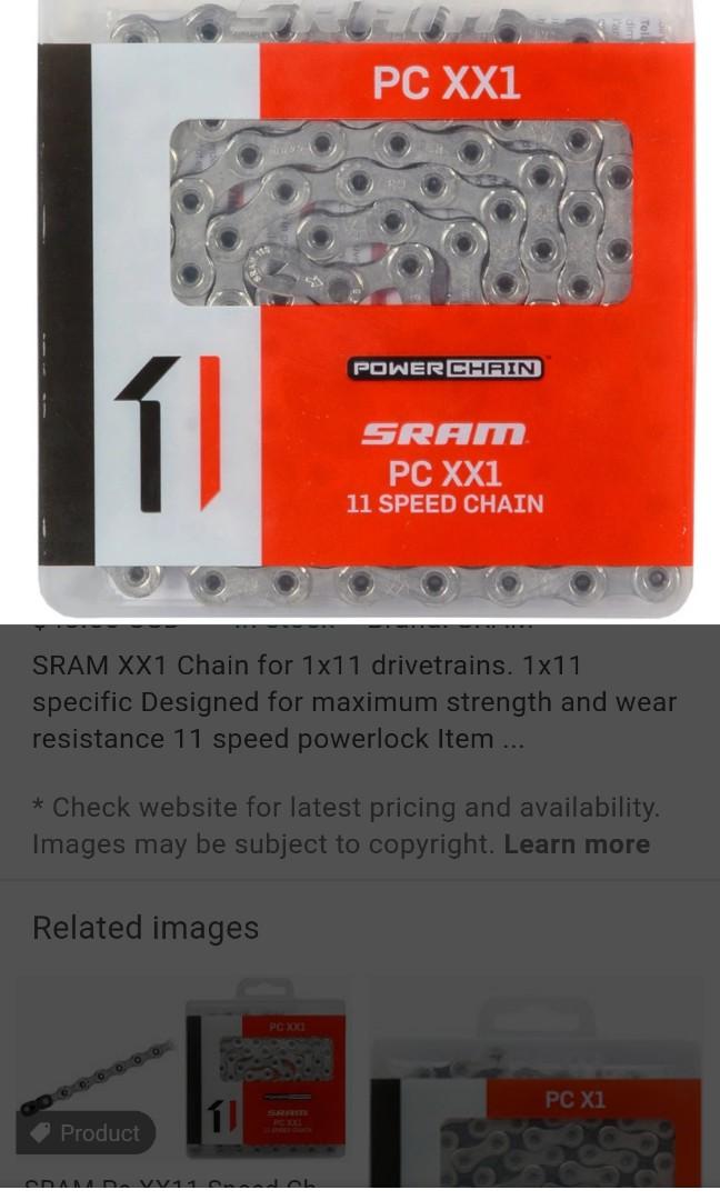 sram xx1 11 speed chain