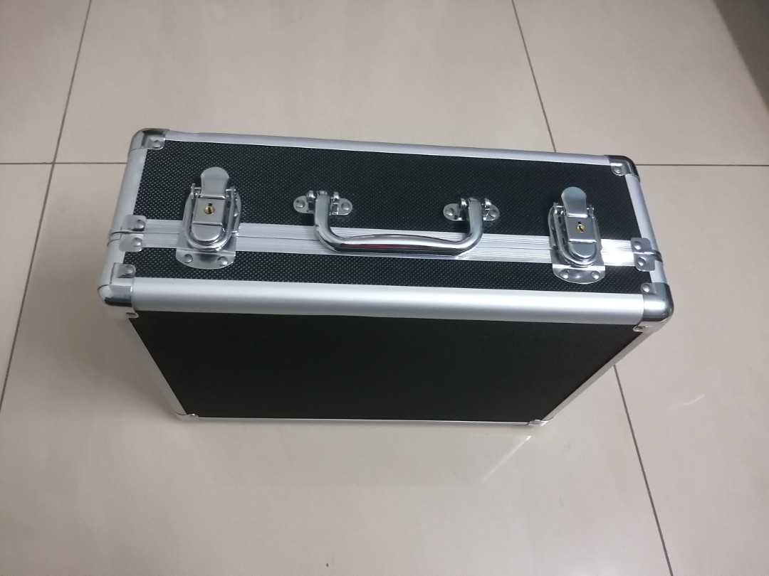 stainless steel suitcase