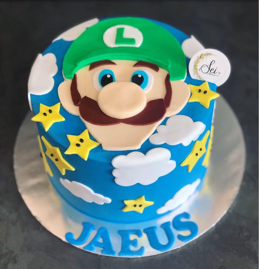 mario and luigi cake decorations