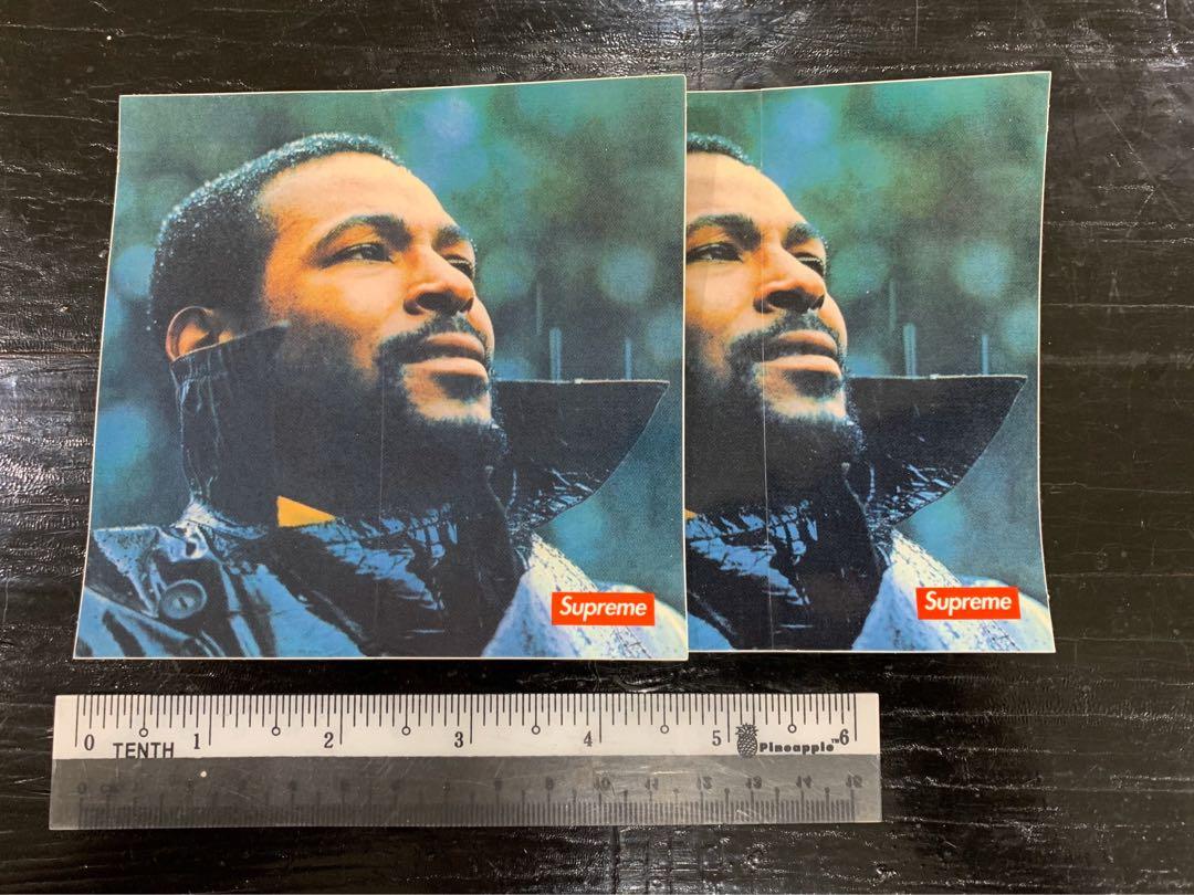 supreme marvin gaye sticker