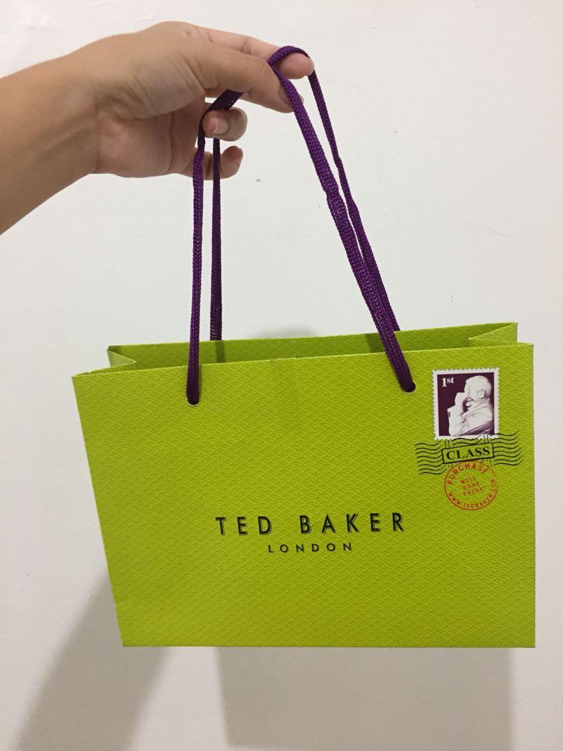 ted baker paper bag