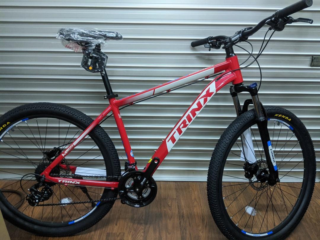 trinx red bike