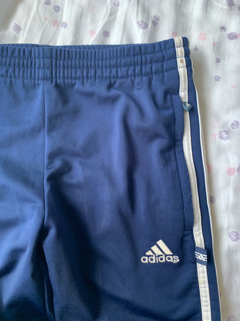 short adidas track pants