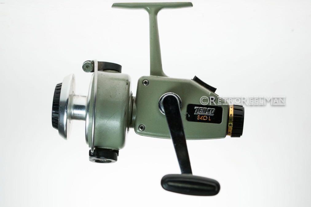 Vintage ZEBCO 840L Rear Drag Spinning Reel Made in USA, Sports Equipment,  Fishing on Carousell