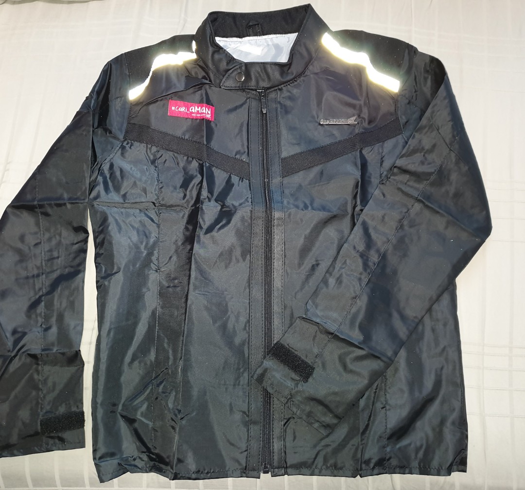 Windbreaker HONDA Indonesia, Motorcycles, Motorcycle Apparel on Carousell