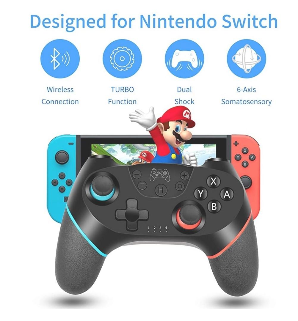 wireless switch pro controller gamepad joypad remote joystick for nintendo switch console