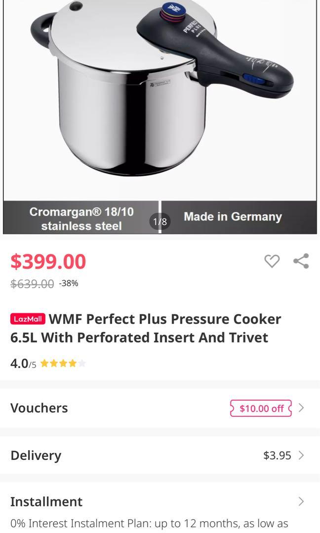 WMF Perfect Plus pressure cooker 6.5L