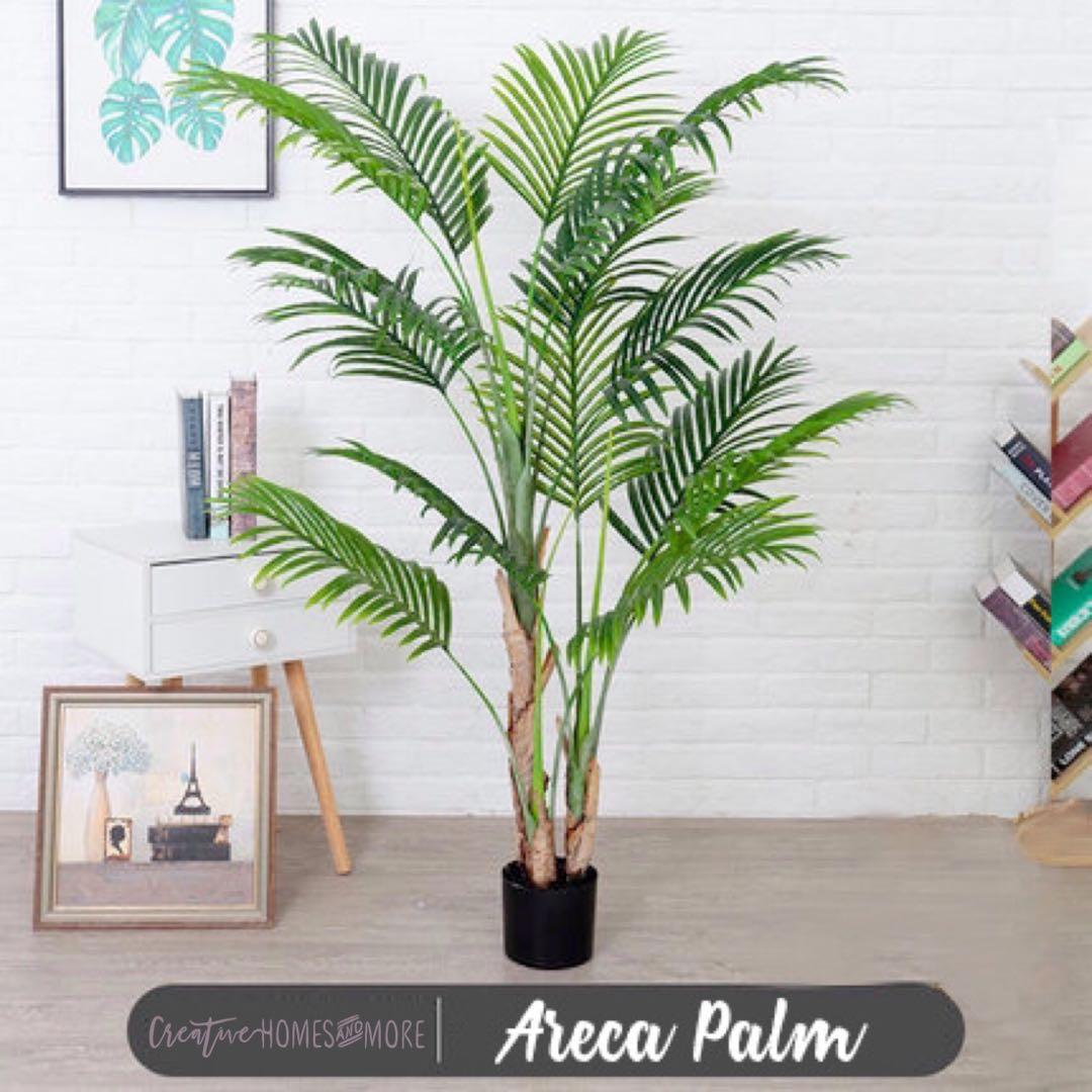 1 6m Faux Acrea Palm Plant Living Dining Room Decor Furniture Home Decor Others On Carousell