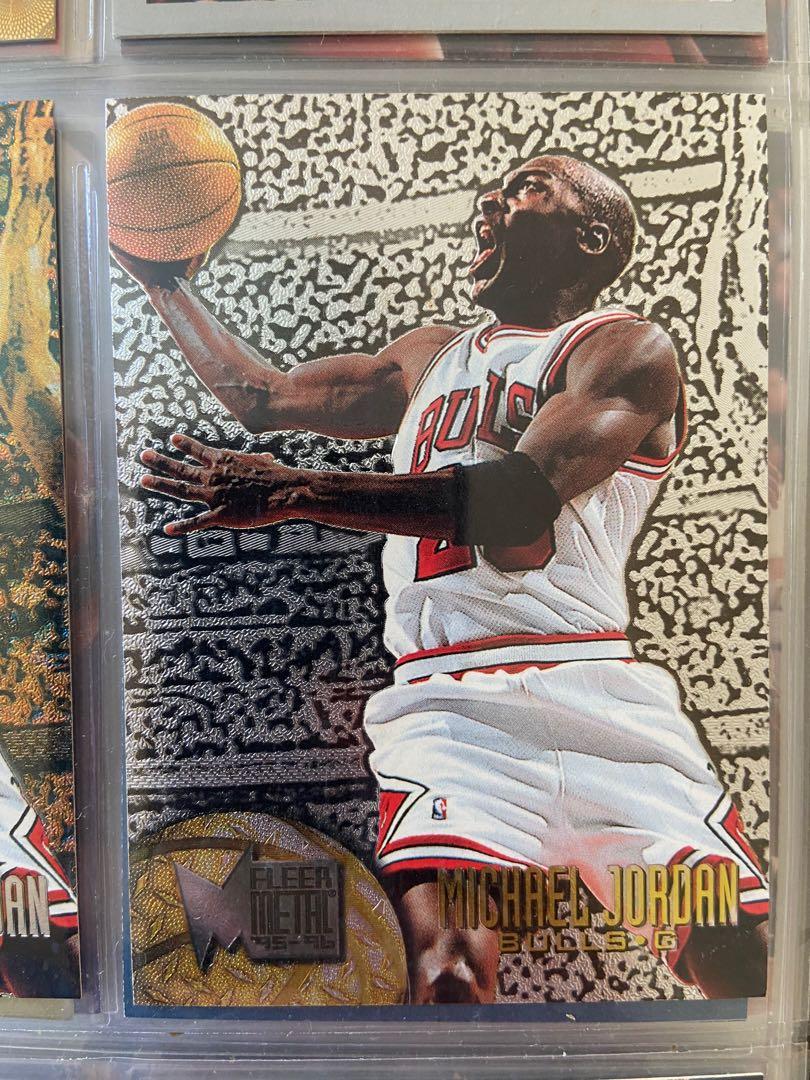 fleer metal michael jordan