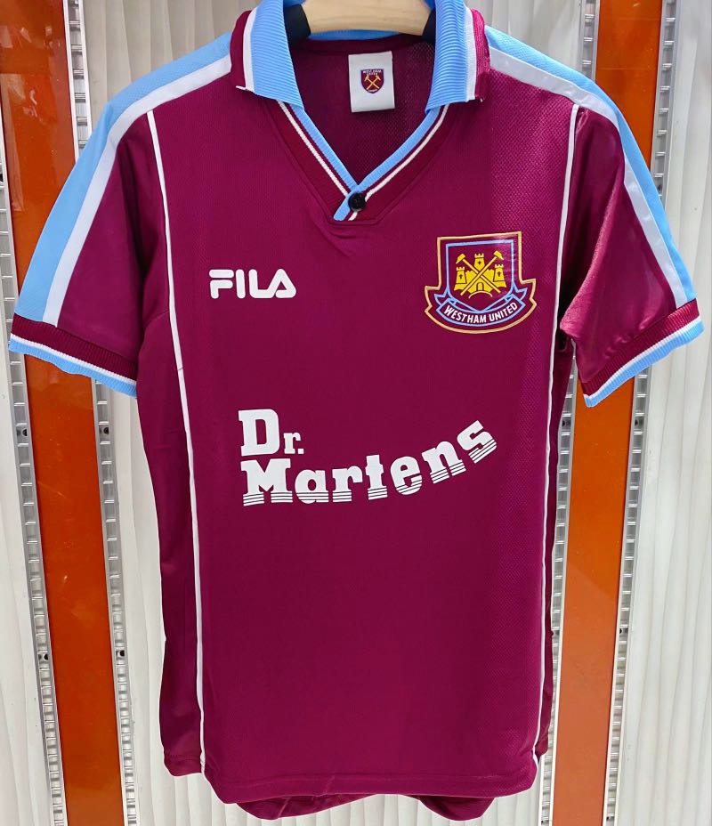 West ham clearance retro kit