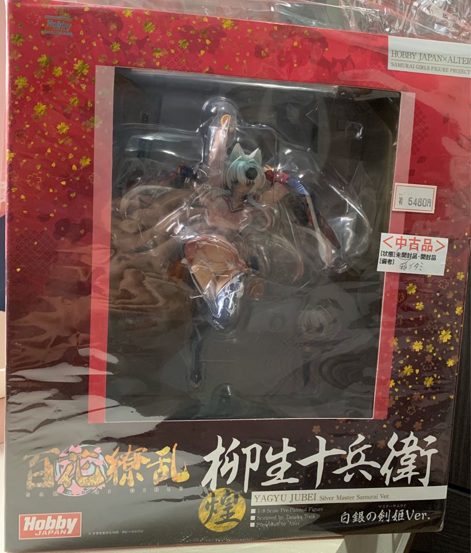 中古品百花繚乱柳生十兵衛煌白銀の剣姫ver 興趣及遊戲 玩具 遊戲類 Carousell