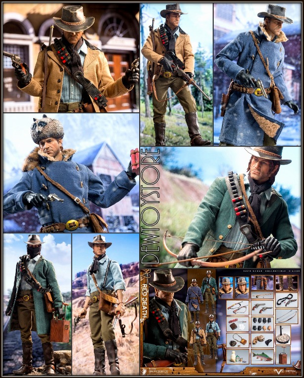 Vts Toys Red Dead Redemption Arthur Morgan 1/6 Action Figure Toy Model 2023