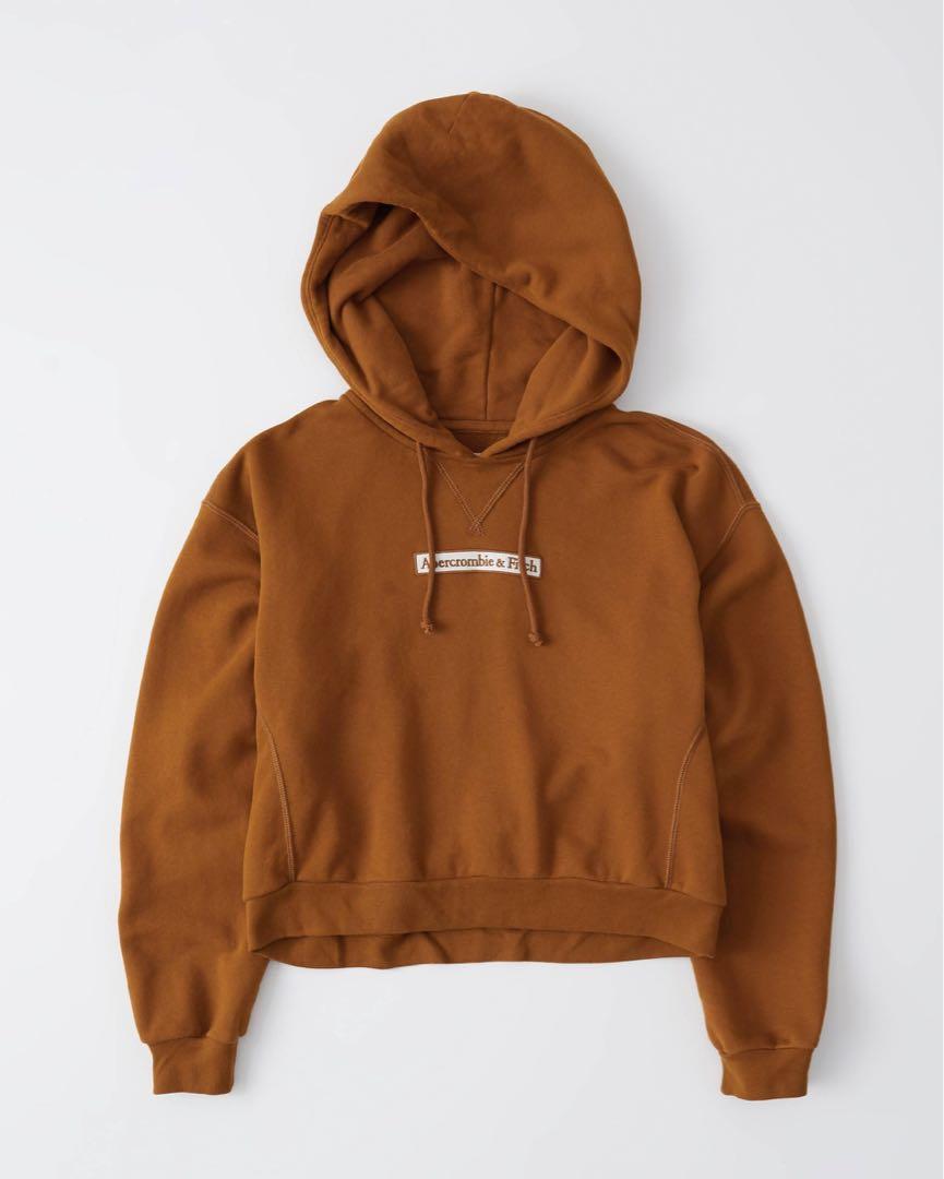 abercrombie cropped hoodie