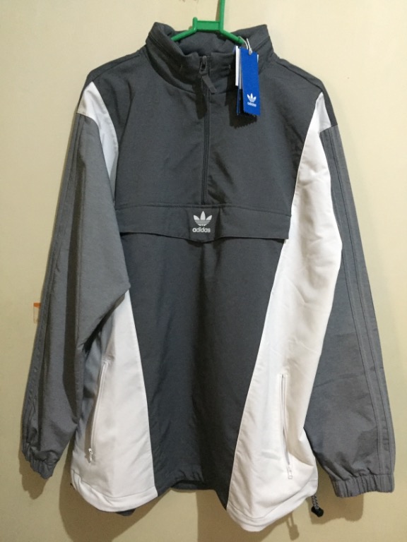 adidas originals blocked anorak jacket