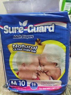 ADULT DIAPERS SURE GUARD