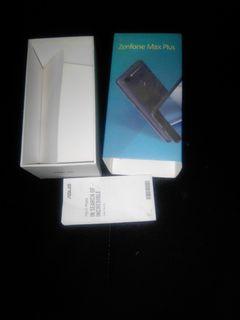 Asus Zenfone Maxplus box with manual