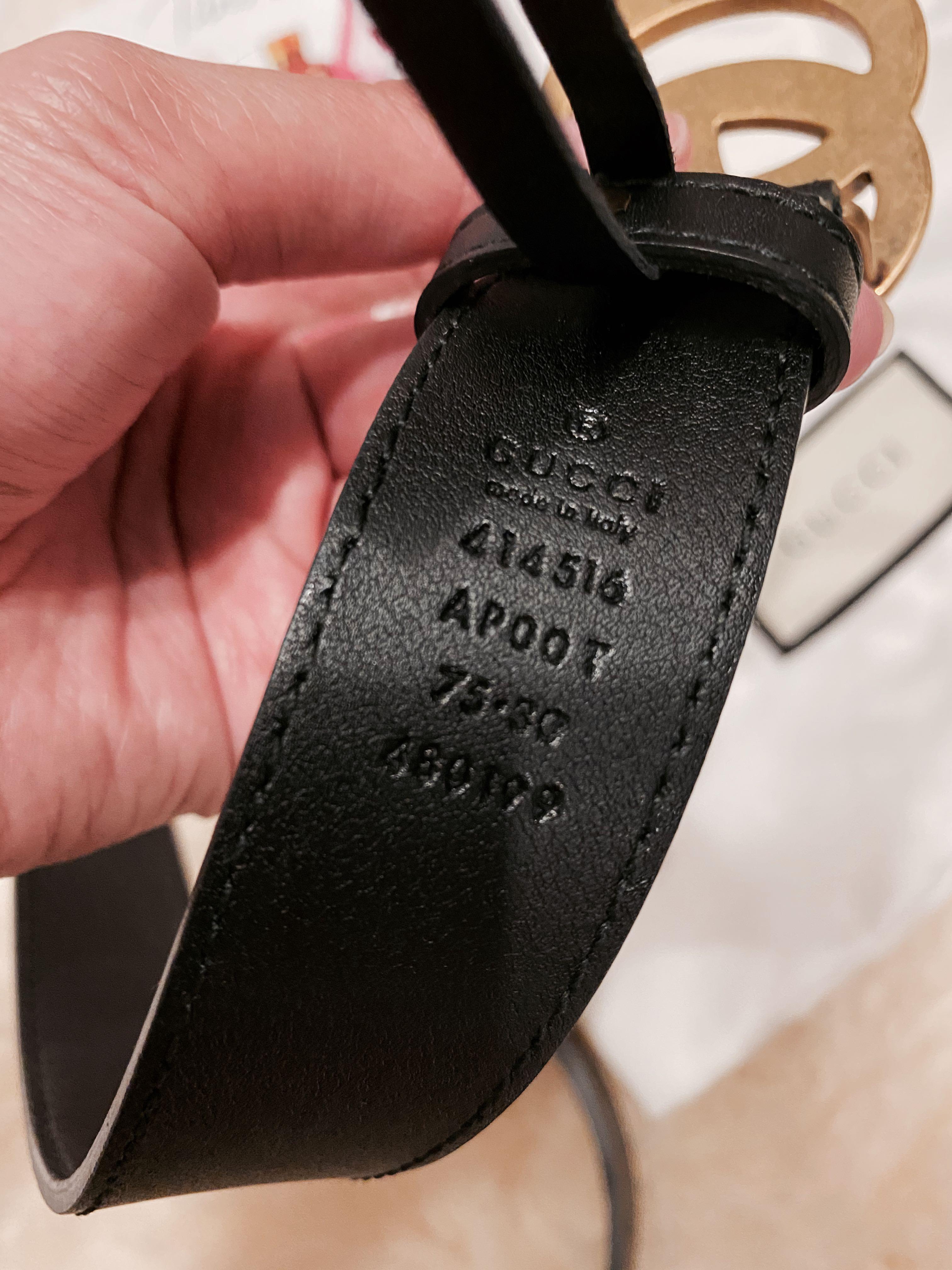 Gucci marmont belt serial number 2025
