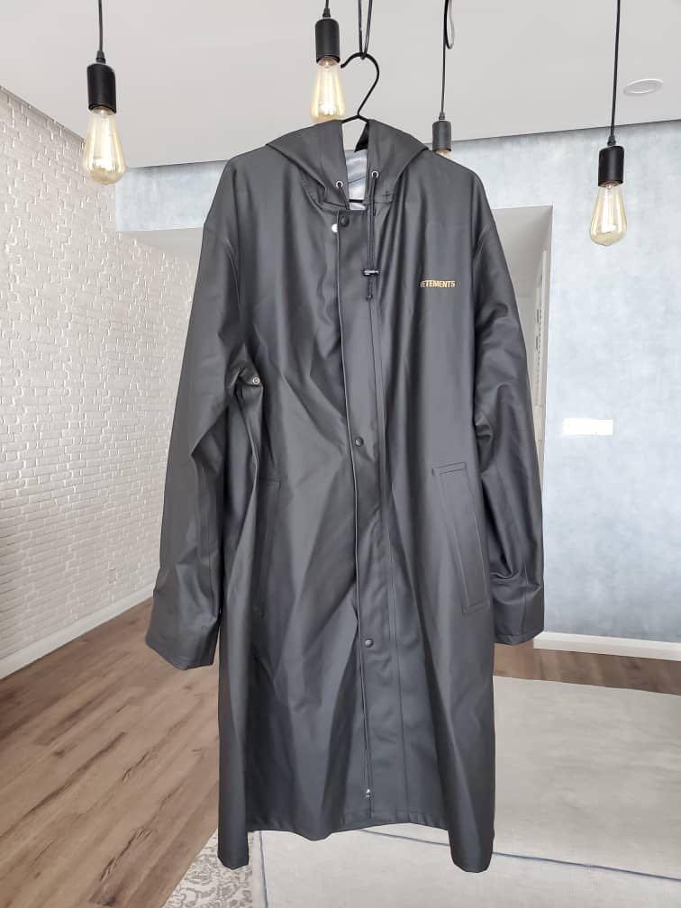 Vetements raincoat price on sale