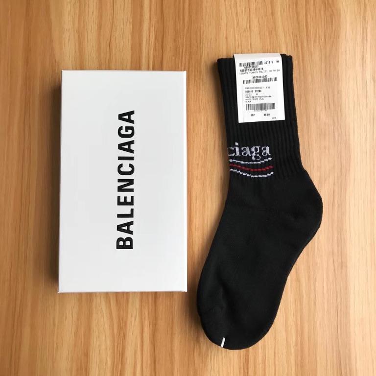 Mens hot sale balenciaga socks