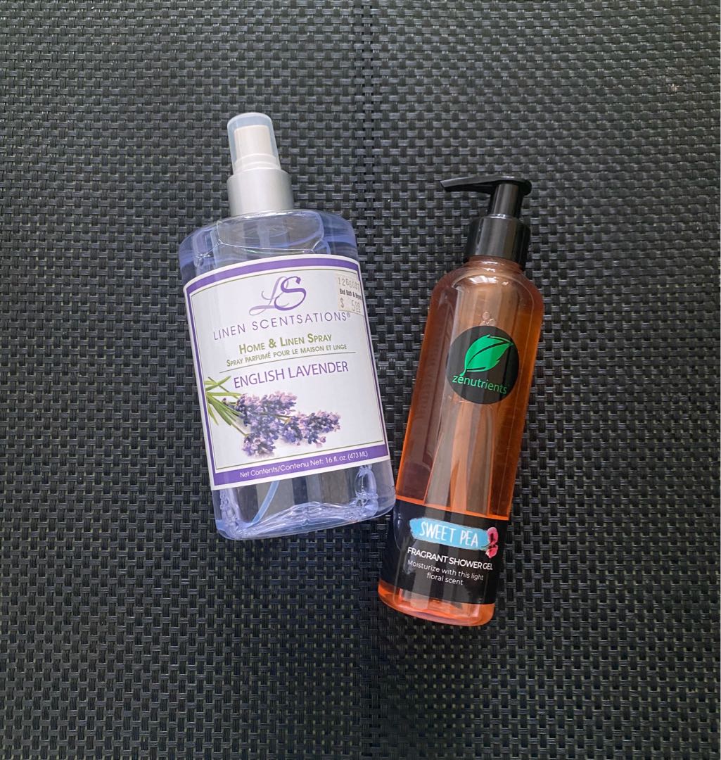 Bed Bath Beyond Linen Spray And Zenutrients Sweet Pea Shower Gel Beauty Personal Care Bath Body Bath On Carousell
