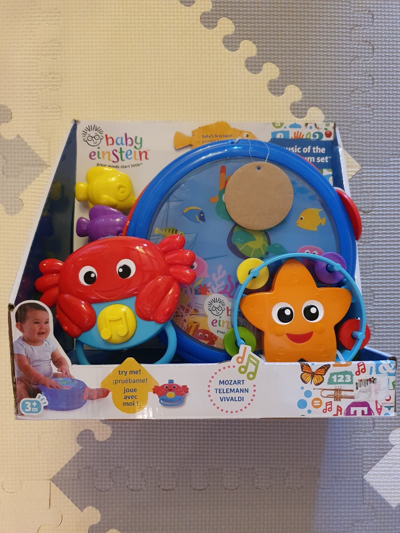baby einstein drum set