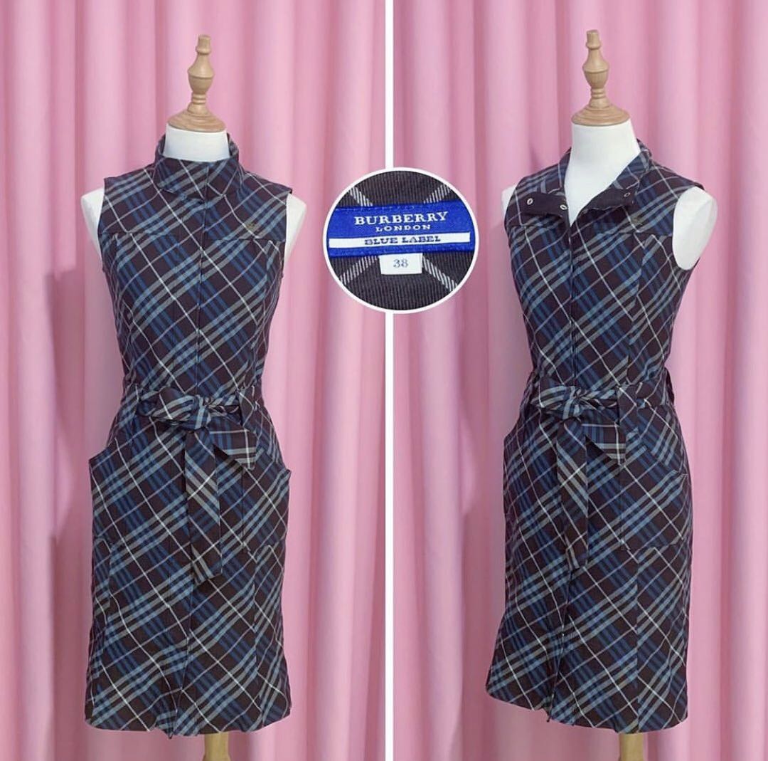 burberry blue label dress