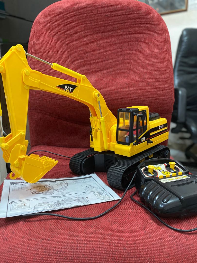 Cat remote control excavator store toy